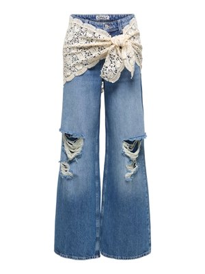 ONLY Wide Leg - medium blue denim