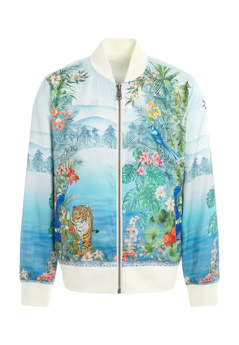 guess floral jacket