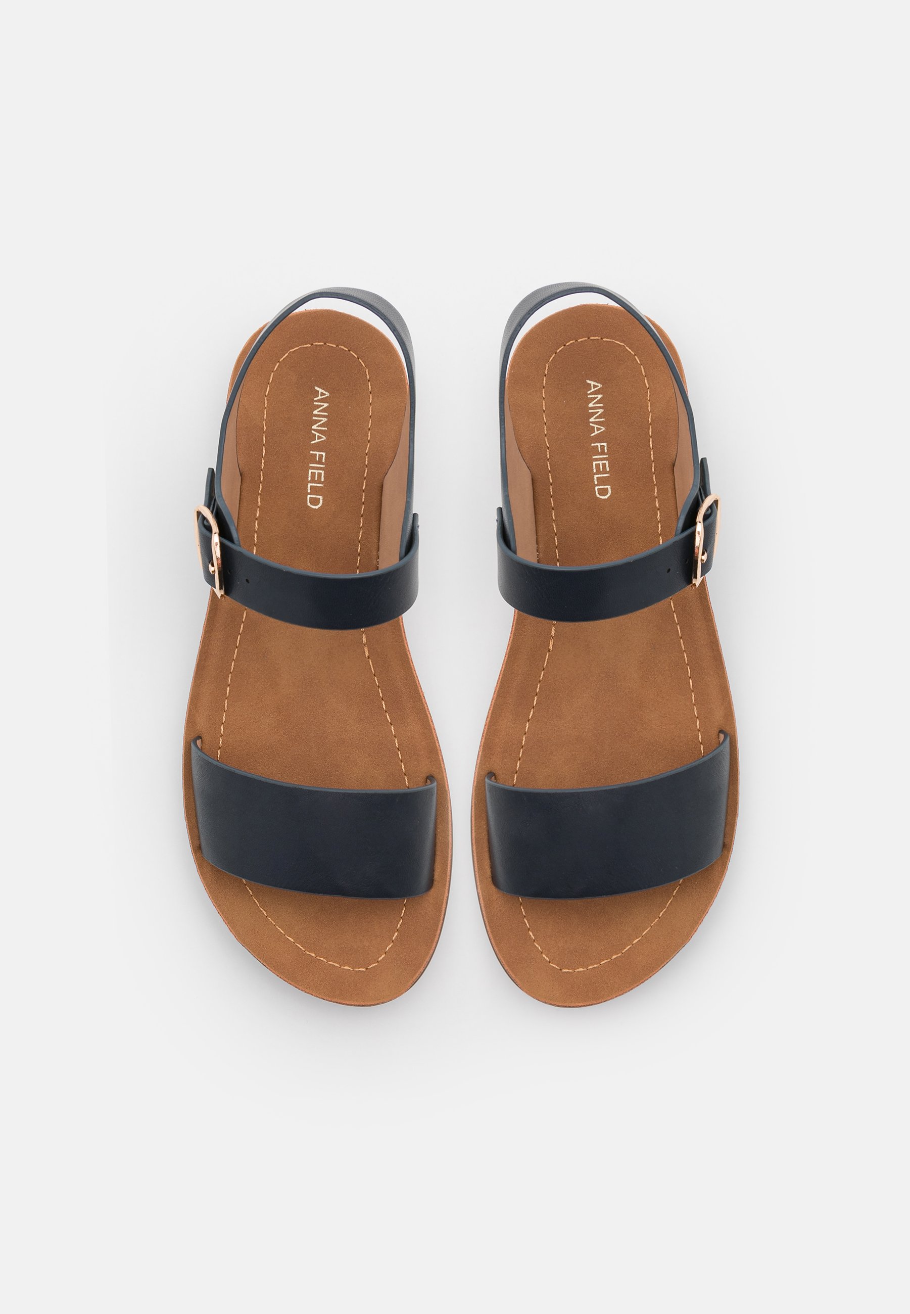 Anna Field Sandalias - dark blue/azul marino - Zalando.es