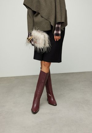 MIT ABSATZ - Laarzen met hoge hak - red