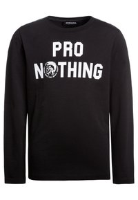 Diesel TEXXY SLIM MAGLIETTA - Langarmshirt - black