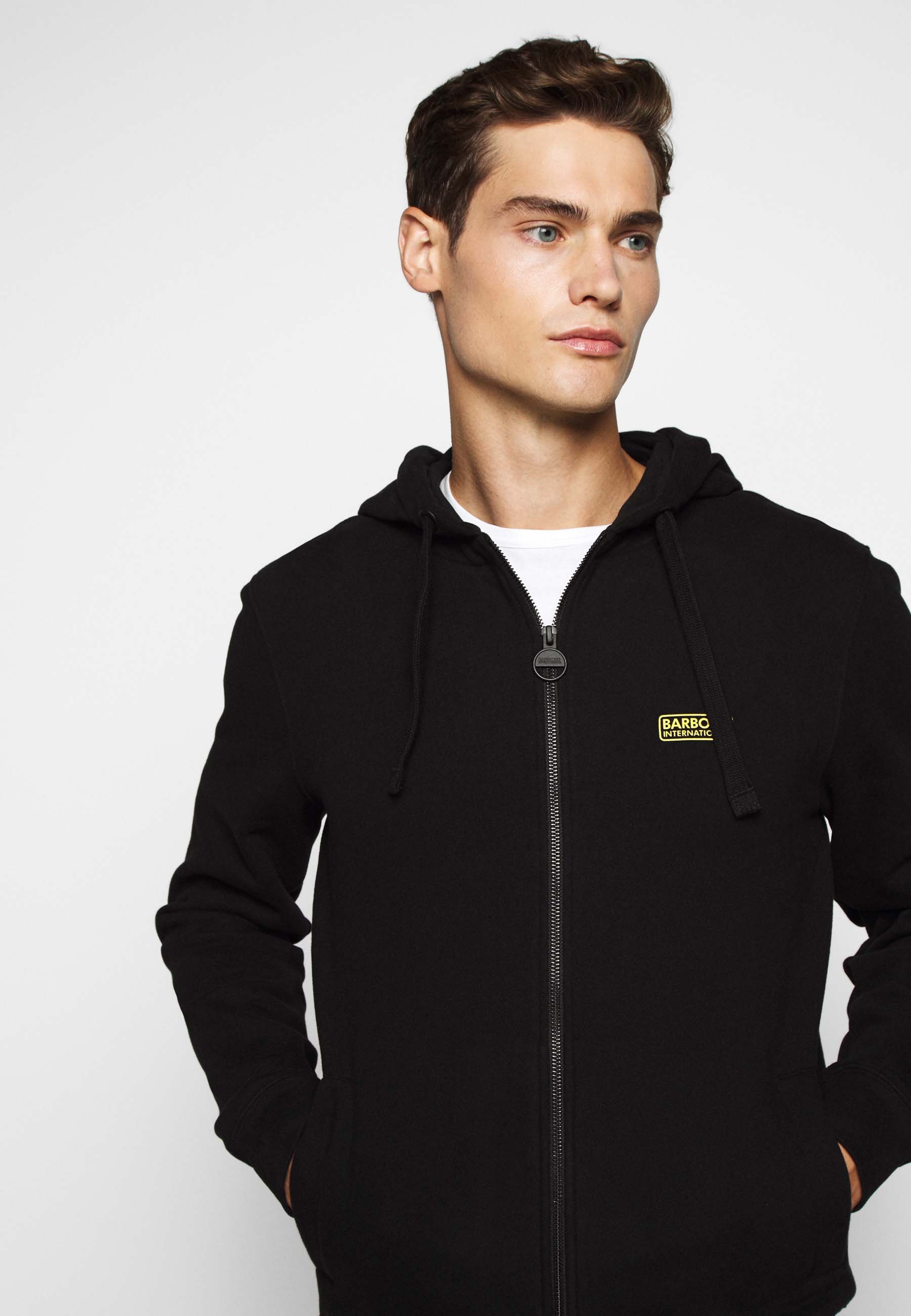 barbour international essential hoodie