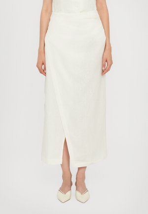 SUIS SKIRT - Maxiskjørt - white