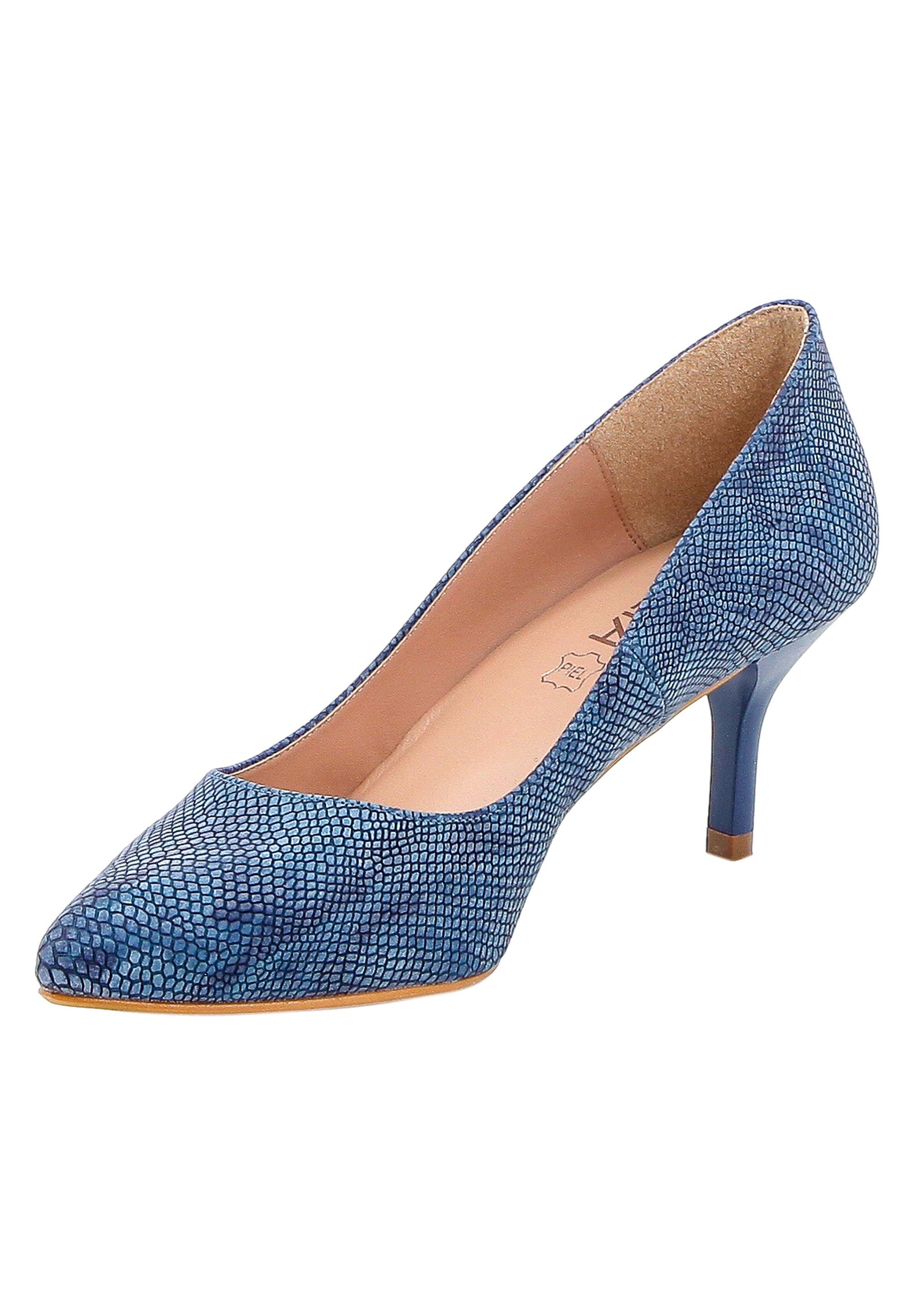 escarpin giulia bleu