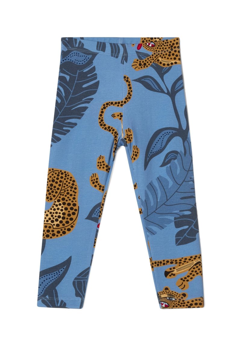 The Striped Cat ASIAN LEOPARD - Legging - sky blue