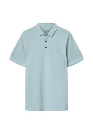 AllSaints, REFORM SHORT SLEEVE POLO - Poloshirt - salton blue