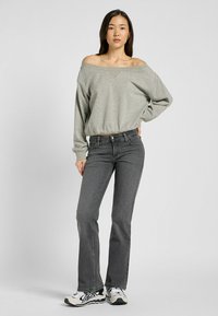 Lee OFF_SHOULDER  - Felpa - grey heather