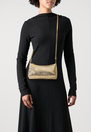 Coccinelle AURA - Borsa a mano - gold-coloured