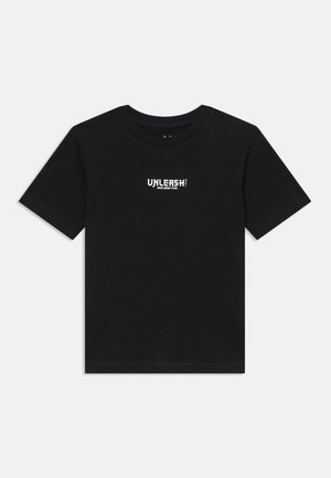 JJMIKO TEE CREW NECK - Print T-shirt - black