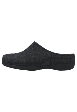 Hausschuh - dunkelgrau