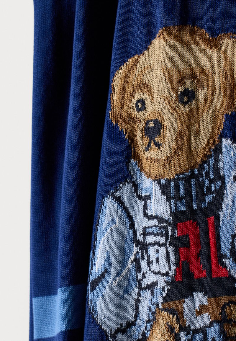 Polo Ralph Lauren DENIM POLO BEAR THROW BLANKET Blanket navy