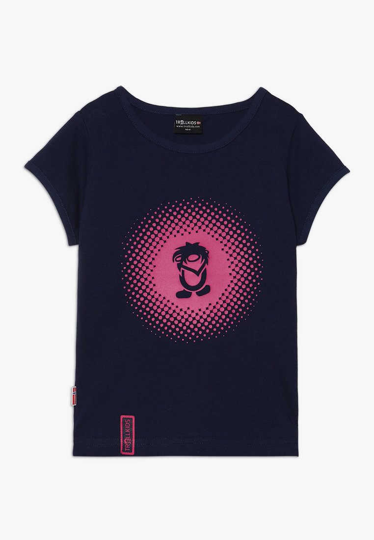Trollkids T-shirt print donkerblauw