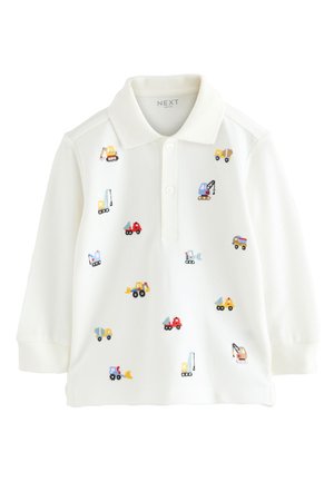 Next REGULAR FIT  - Polo - white digger