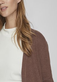 VILA VIRIL - Cardigan - shaved chocolate