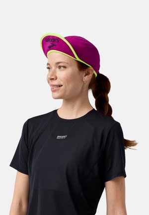 Brooks LIGHTWEIGHT PACKABLE  - Cap - dk fuchsia nightlife