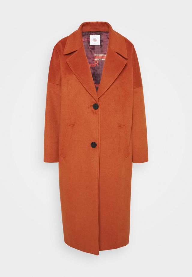 Classic coat - dark orange