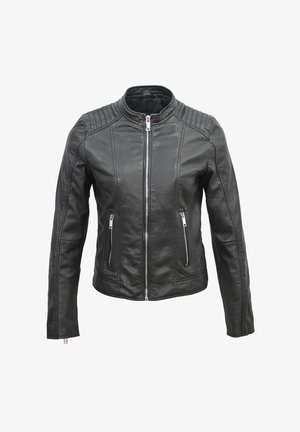 Lee Cooper Leren jas - black