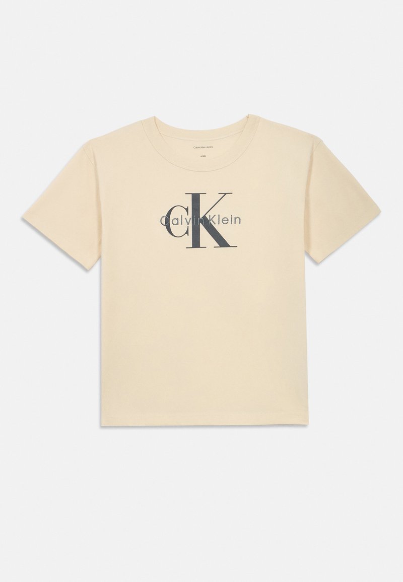 Calvin Klein Jeans T-shirt print crème