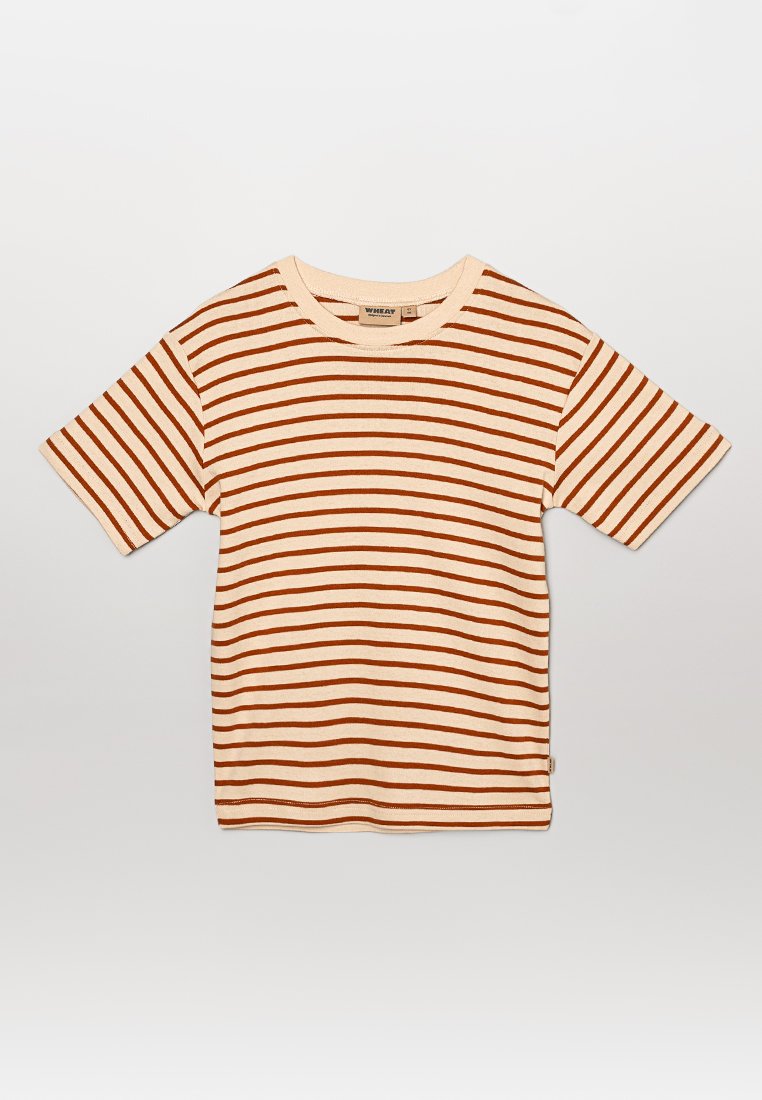 Wheat T-shirt print beige Wheat T-shirt print beige
