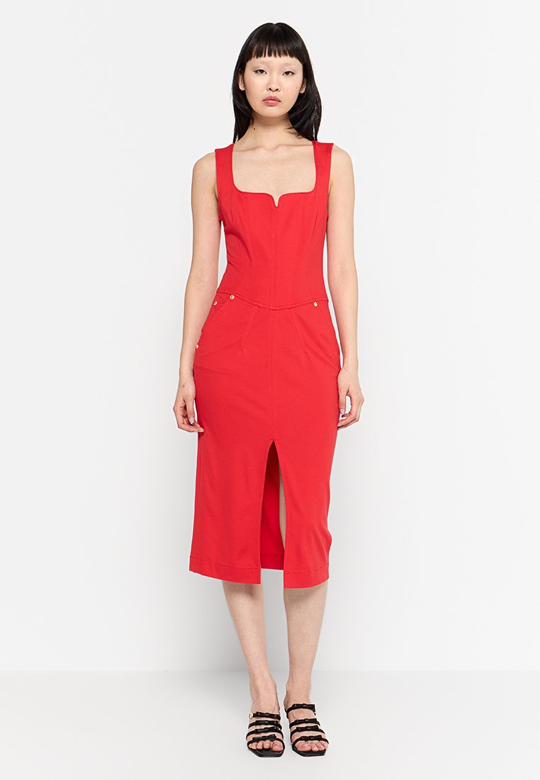 Versace Jeans Couture Etui-jurk donkerroze