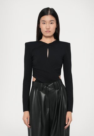 SOPHIA - Bluză cu mânecă lungă - black