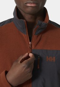 Helly Hansen DAYBREAKER BLOCK JACKET - Fleecová bunda - iron oxide