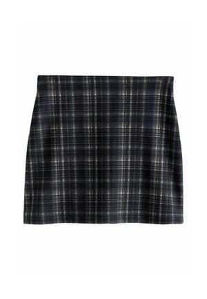 Mini skirts  - navy check