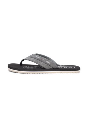 CHAMBRAY BEACH - Sandali - black