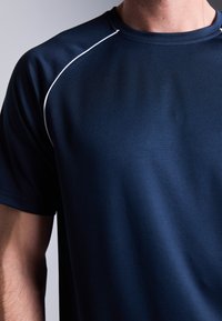 Pier One Sport SHORT SLEEVE T-SHIRT - T-shirt básica - dark blue