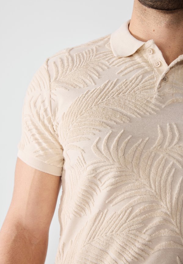 Polo shirt - oatmeal2