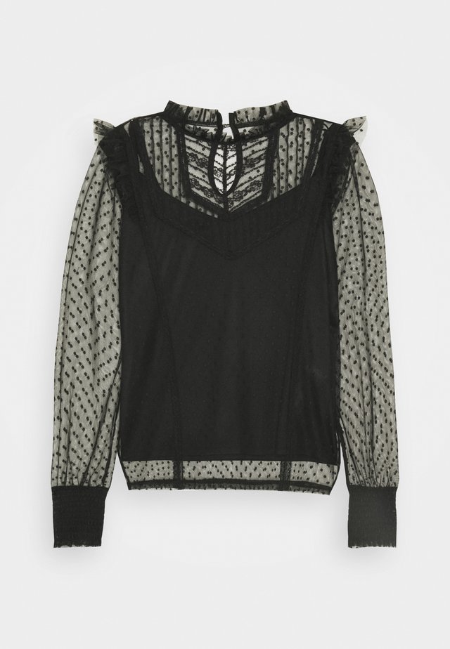 TULLE - Blouse - noir