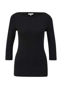 s.Oliver Langarmshirt - schwarz