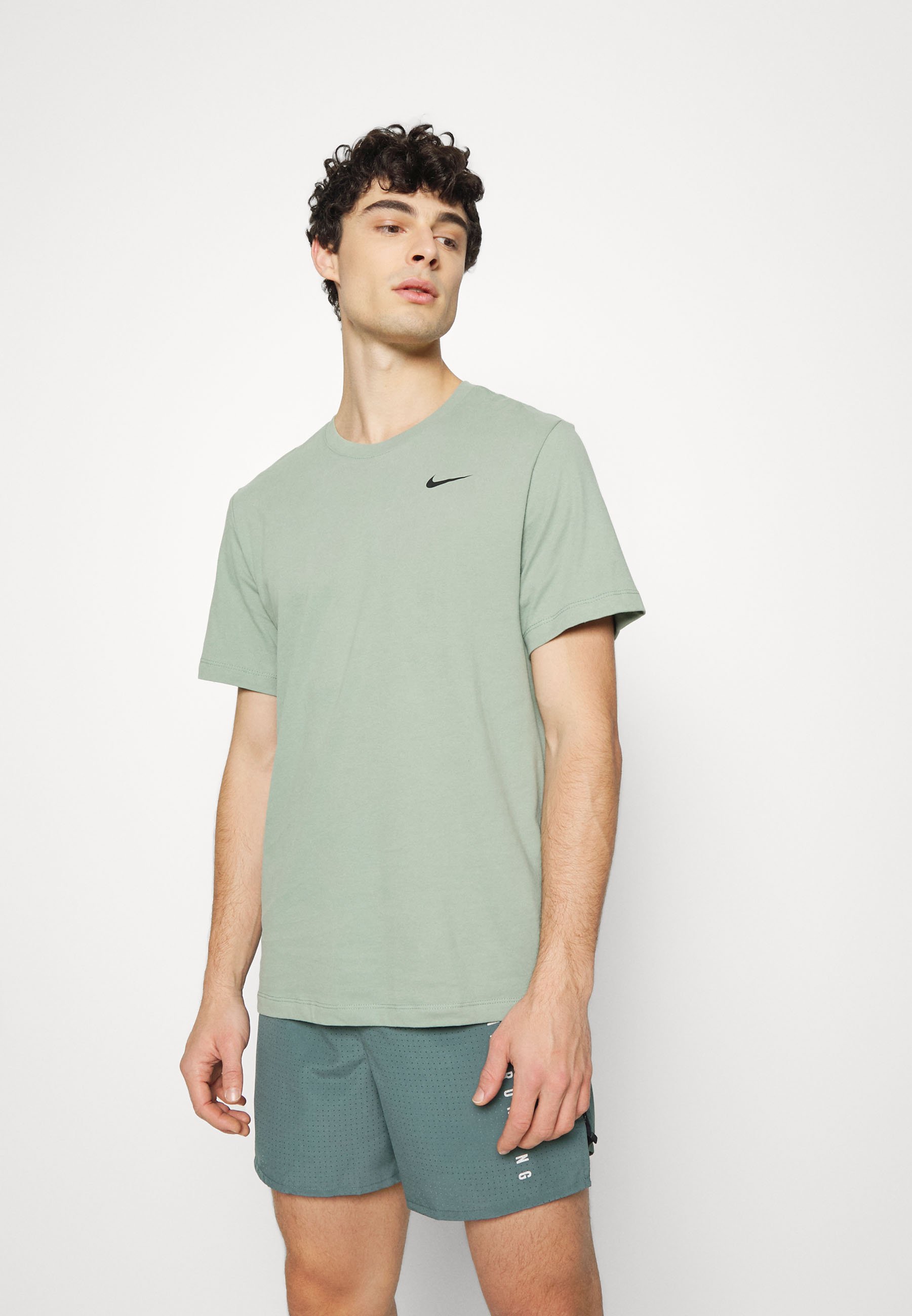 nike performance tee crew solid
