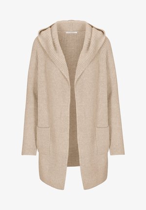 MIT KAPUZE - Cardigan - toffee
