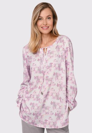 Tunic - pearl white / patterned