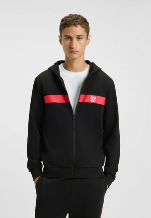 DHANI - Felpa con zip - black one