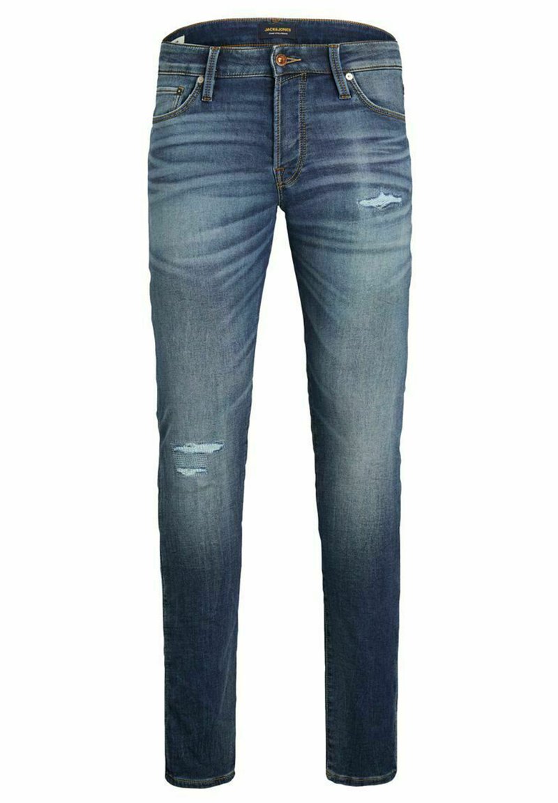 jack & jones Slim fit jeans blauw denim/bluedenim jack & jones Slim fit jeans blauw denim/bluedenim