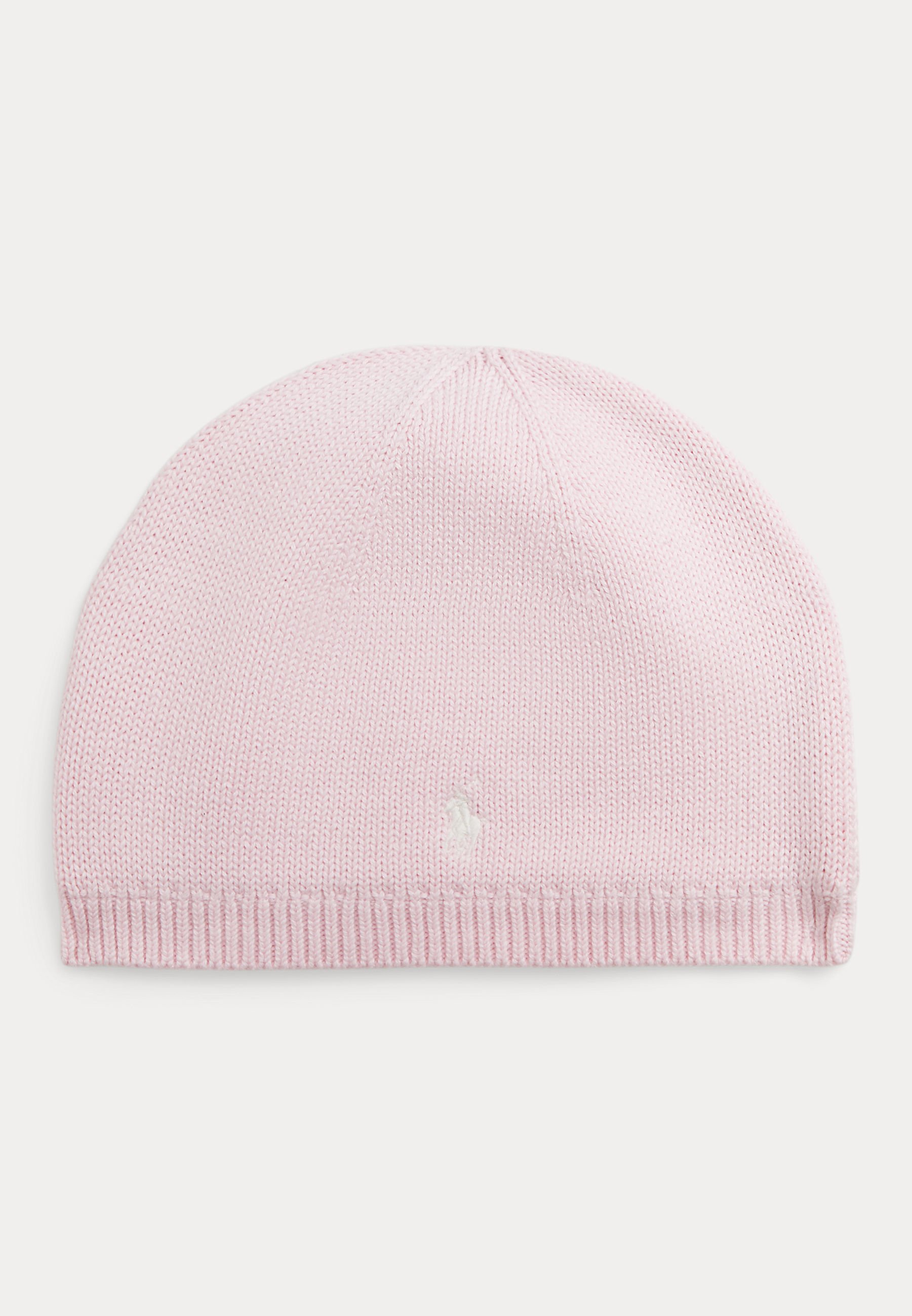 Polo Ralph Lauren COTTON HAT UNISEX Beanie hint of pink/pink