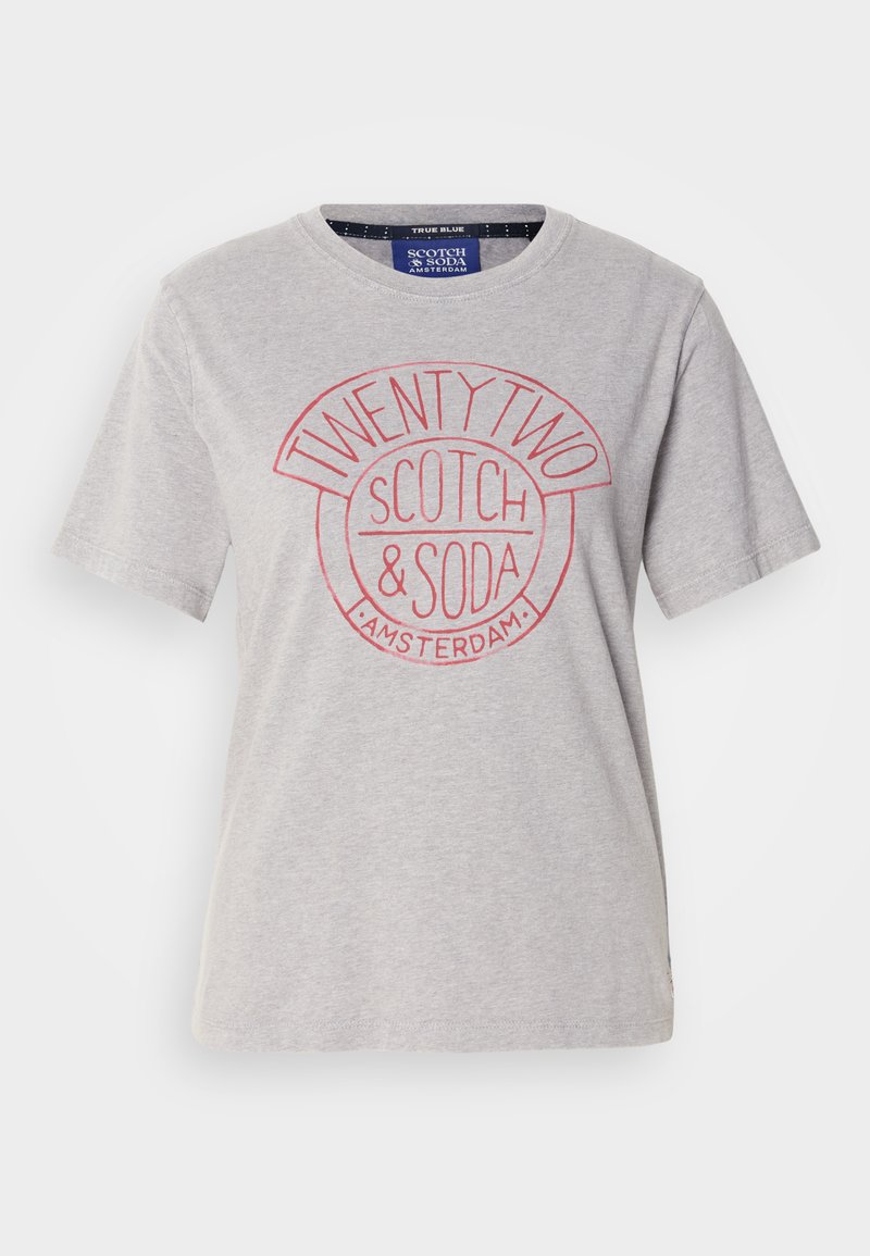 Scotch & Soda T-shirt print grijs Scotch & Soda T-shirt print grijs