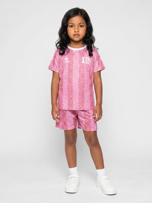 Hummel, SHIMMER SET - T-shirts print - chateau rose bright white