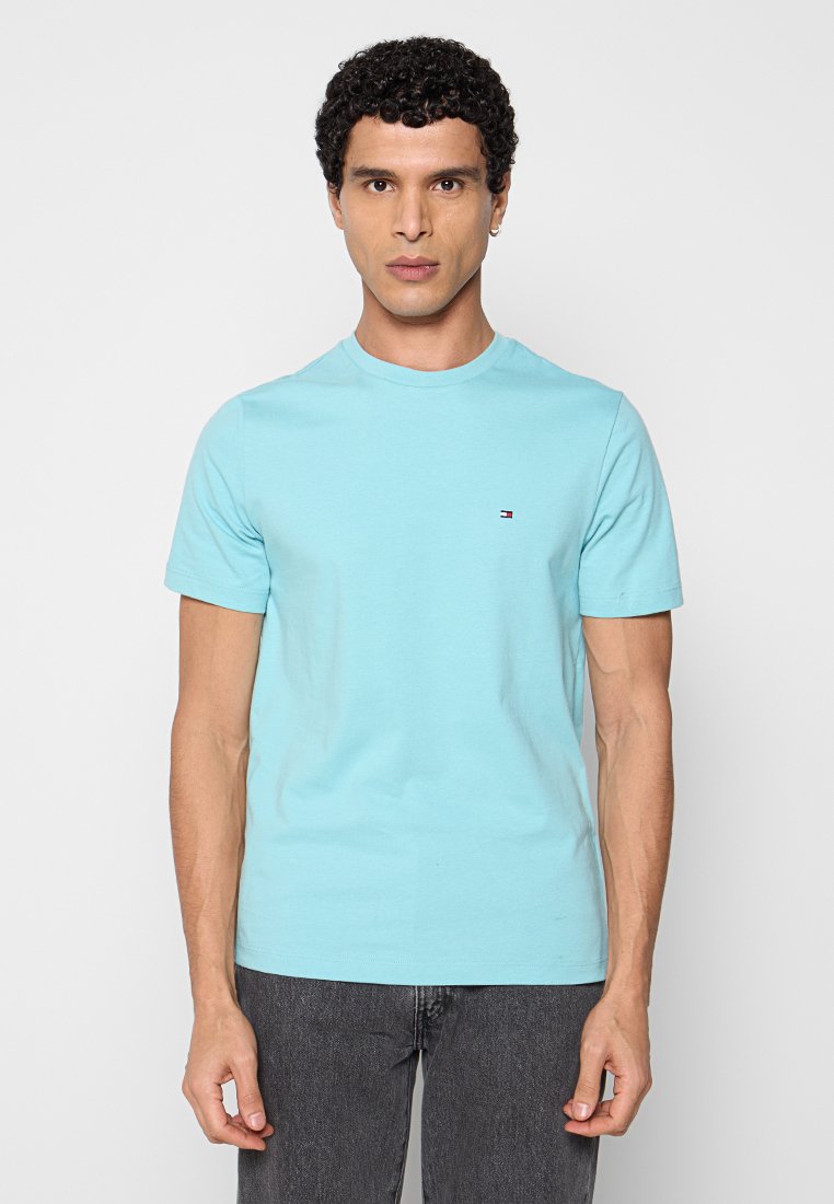 Tommy Hilfiger T-shirt basic lichtblauw Tommy Hilfiger T-shirt basic lichtblauw