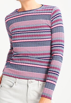 Striktrøje - dark blue