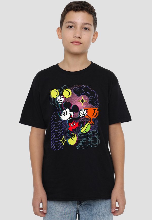 MICKEY MOUSE PIXEL GAMER - T-Shirt print