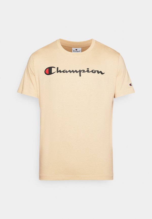 ICONS CREWNECK WITH LARGE LOGO - Print T-shirt - tan2