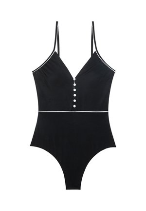 Yamamay, BLISS - SWIMSUIT - Maillot de bain - black/white plain