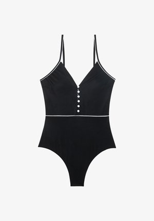 Yamamay, BLISS - SWIMSUIT - Maillot de bain - black/white plain