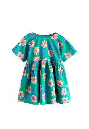 REGULAR FIT BOXY - Vardagsklänning - green flower