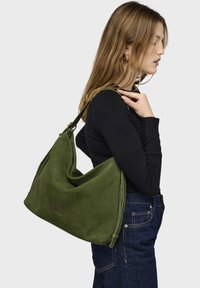 nat & nin MOREEN - Håndtasker - olive green