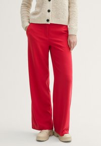 TOM TAILOR Kelnės - crimson