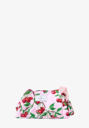 The Flat Lay Co. DRAWSTRING FLAT LAY MAKEUP BAG - Toilettas - cherries
